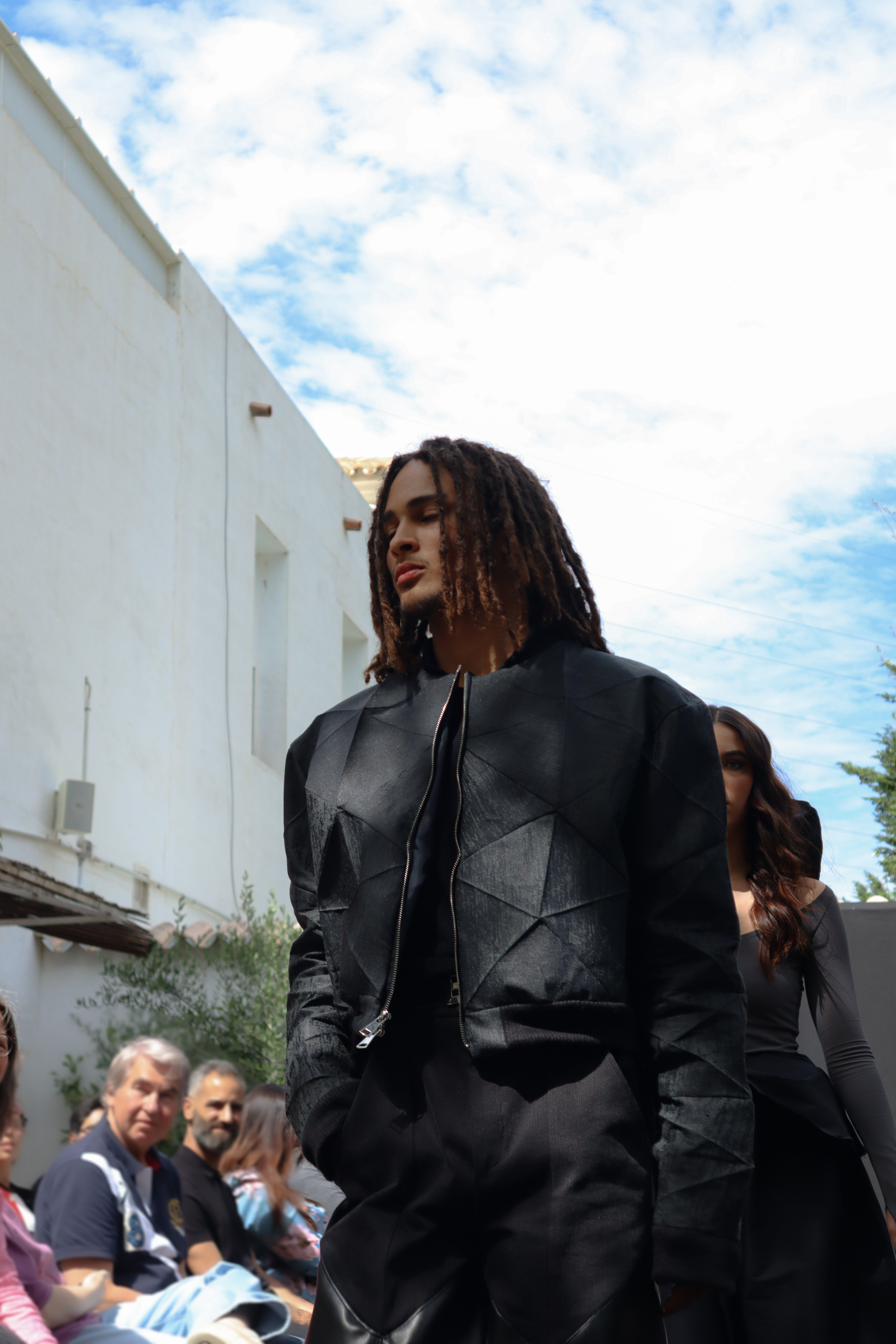 Model wearing Lorimer SS24 Look 3, image 1 of 4