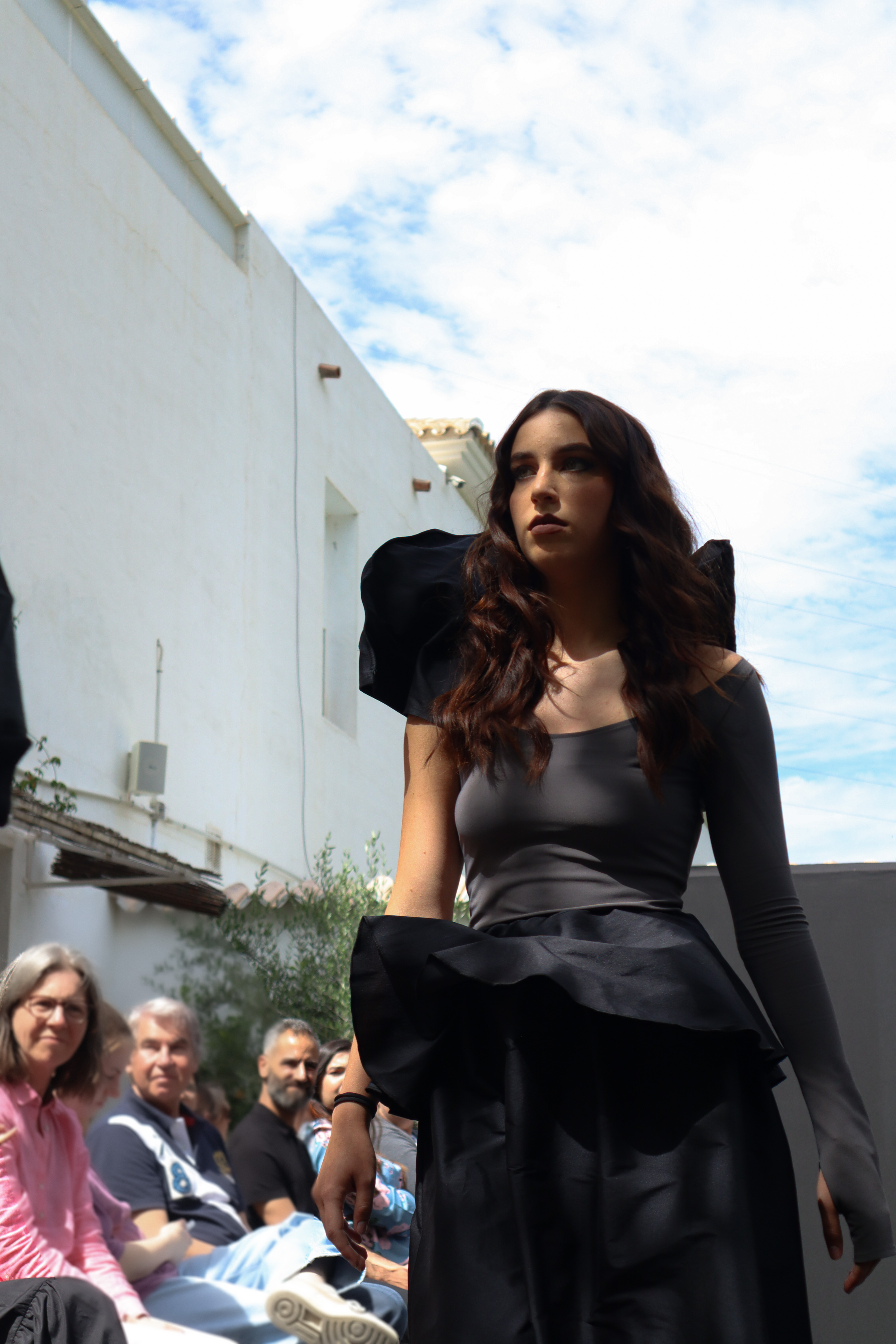 Model wearing Lorimer SS24 Look 6, image 1 of 2